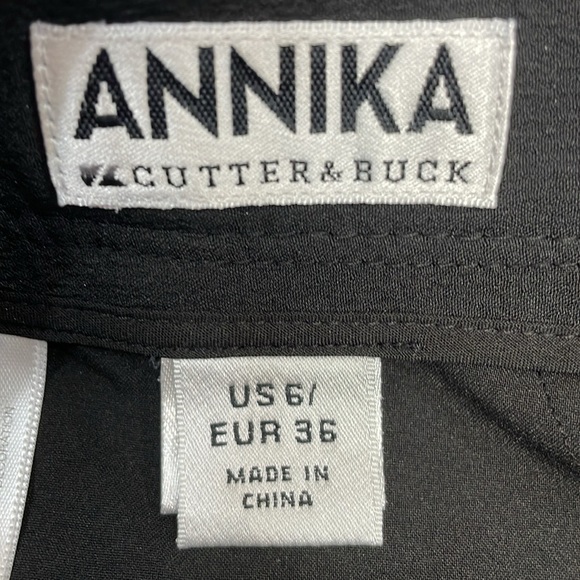 Annika Cutter & Buck Black Golf Shorts 6 - Picture 7 of 12